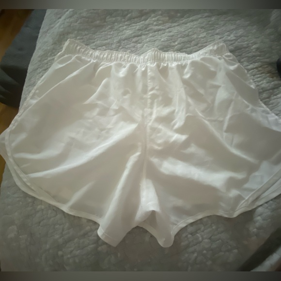 White Nike running shorts - Picture 2 of 3